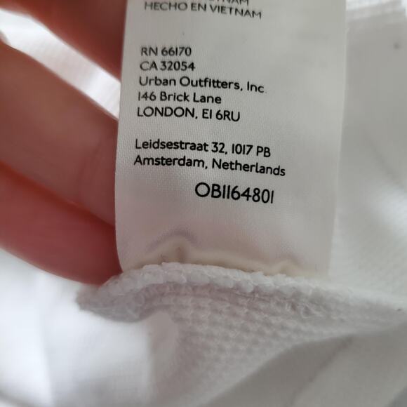 We The Free Shirt Womens Medium Waffle Knit Thermal Long Sleeve Top Free People - Picture 8 of 9